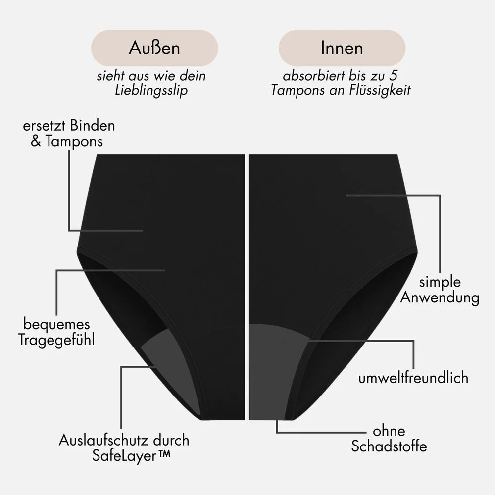 Oleander - seamless Periodenslip mit hoher Saugkraft