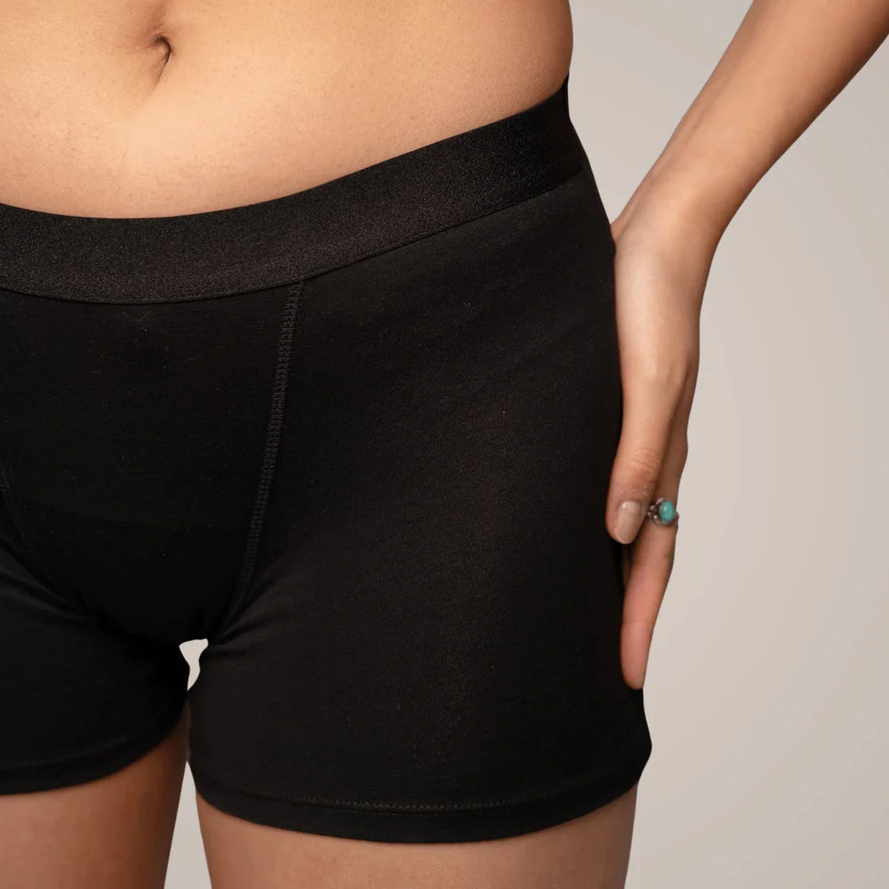 Dahlia - Perioden-Boxershorts für die Nacht