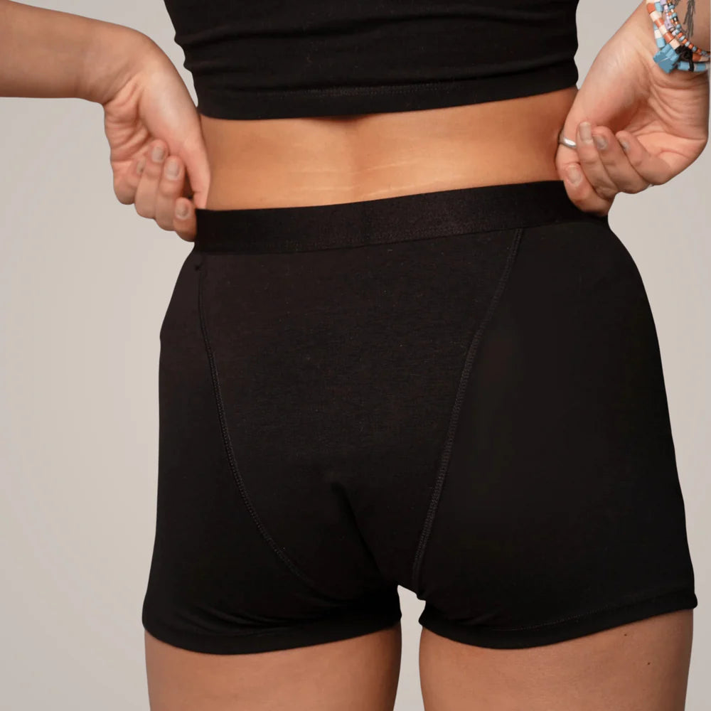 Dahlia - Perioden-Boxershorts für die Nacht