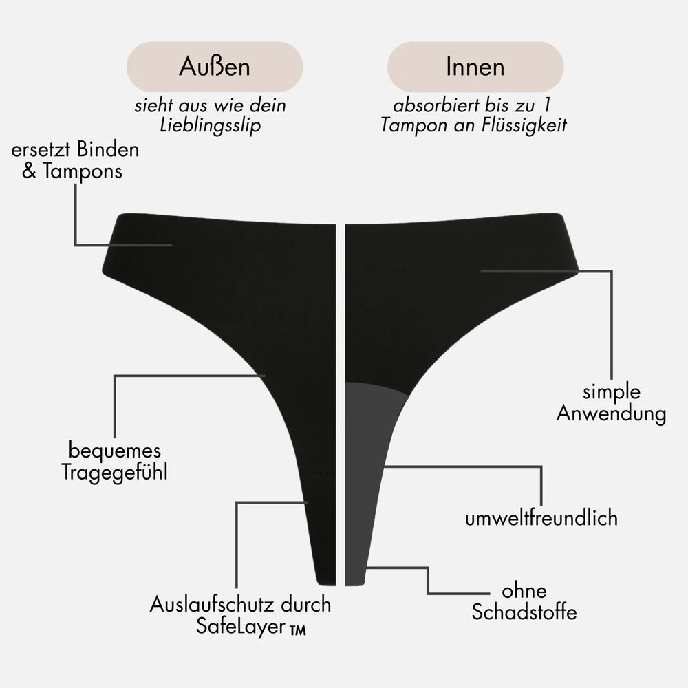Daisy - seamless Periodenstring für leichte Tage