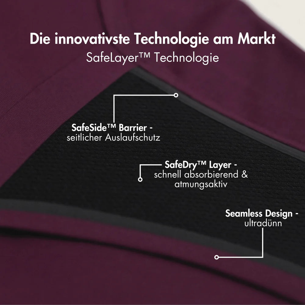 Willow violett - seamless Periodenslip