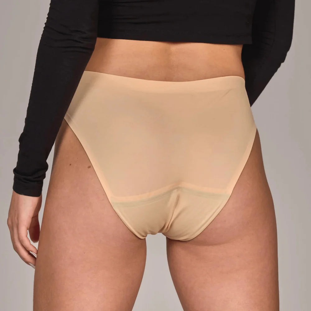 Ivy vanille - seamless Periodenslip mit Verschluss