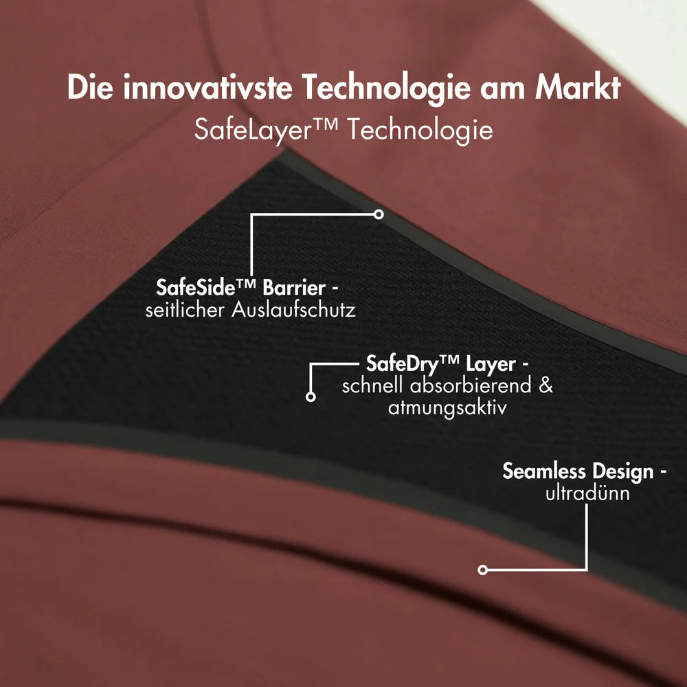 Willow braun - seamless Periodenslip